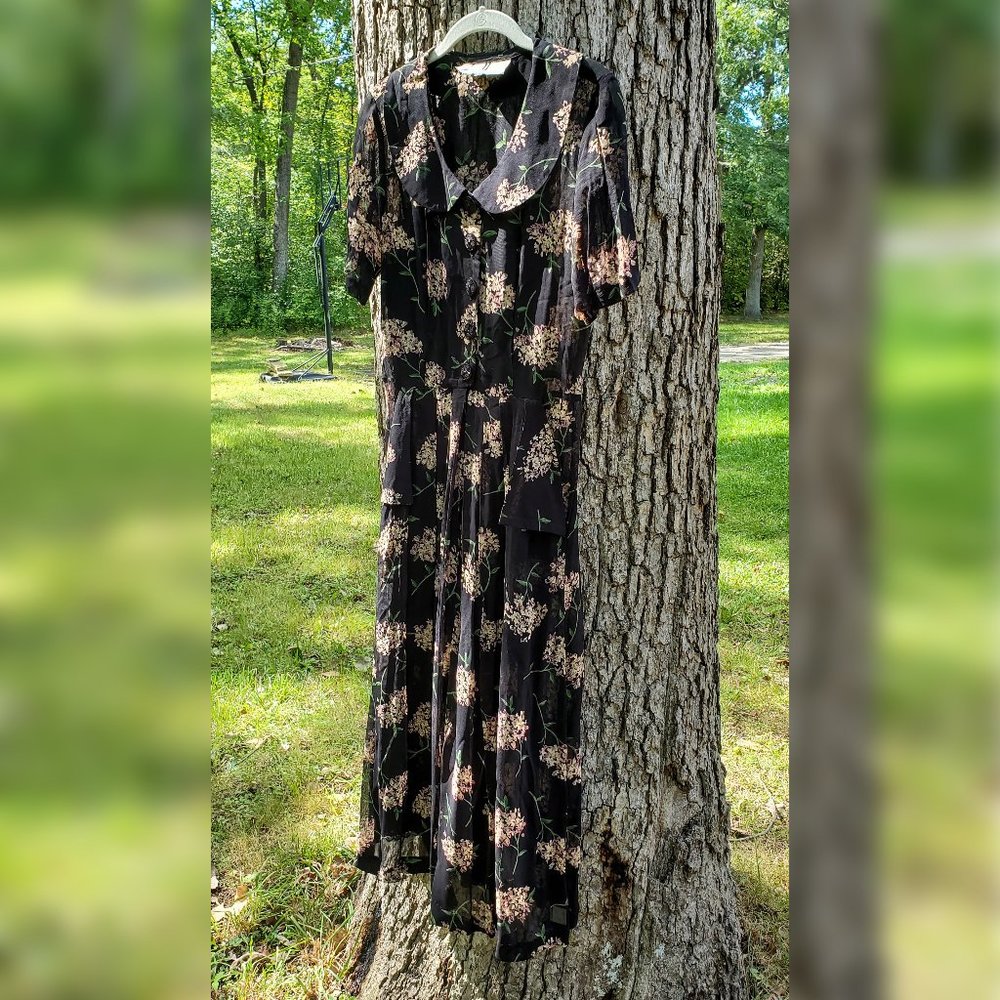 Vintage Sue Wong Floral Dress